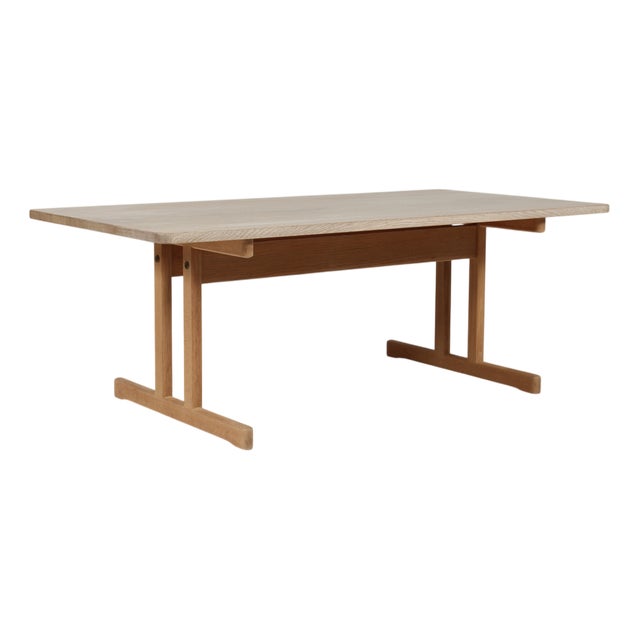 Vintage Oak Shaker Coffee Table by Børge Mogensen, 1984 For Sale