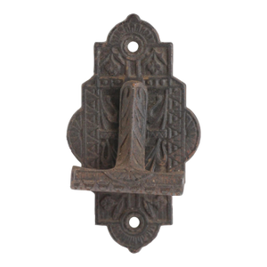 Vintage Cast Iron Door Bell Lever or Knocker