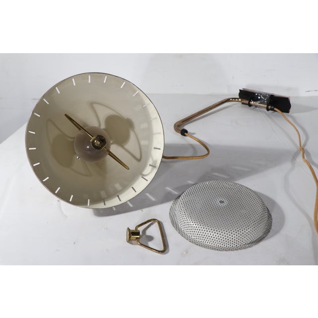 Mid Century Pull Down Swing Arm Sconce Att. To Thurston for Lightolier For Sale - Image 12 of 12