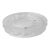 20th Century Clear and Frosted Glass Wine Coaster, French or Italian For Sale
