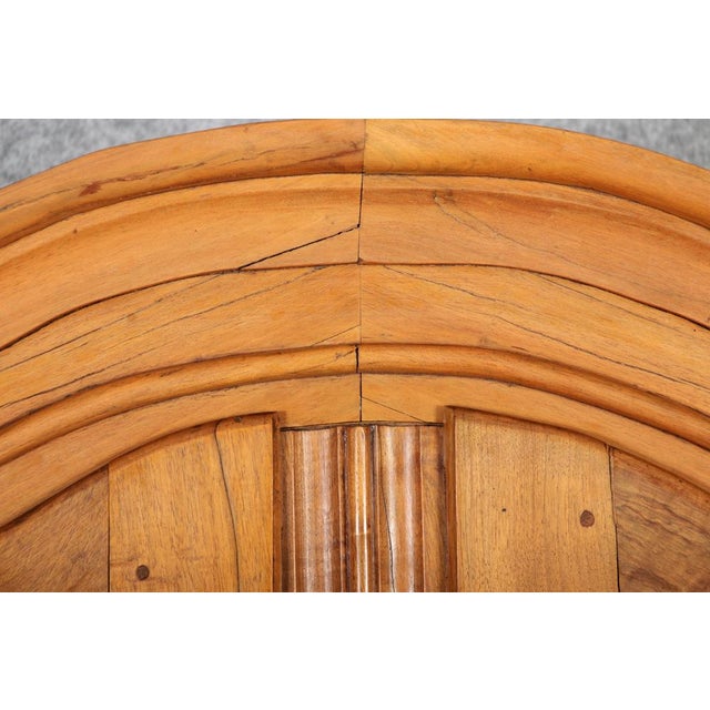 Antique Louis XVI Baroque Cabinet in Walnut, 1780s For Sale - Image 10 of 18