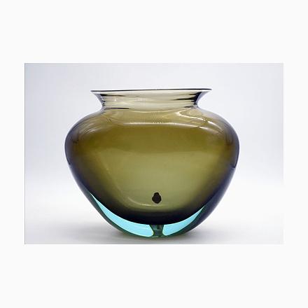 Large Sommerso Vase by Flavio Poli for Seguso, 1960s For Sale - Image 10 of 10