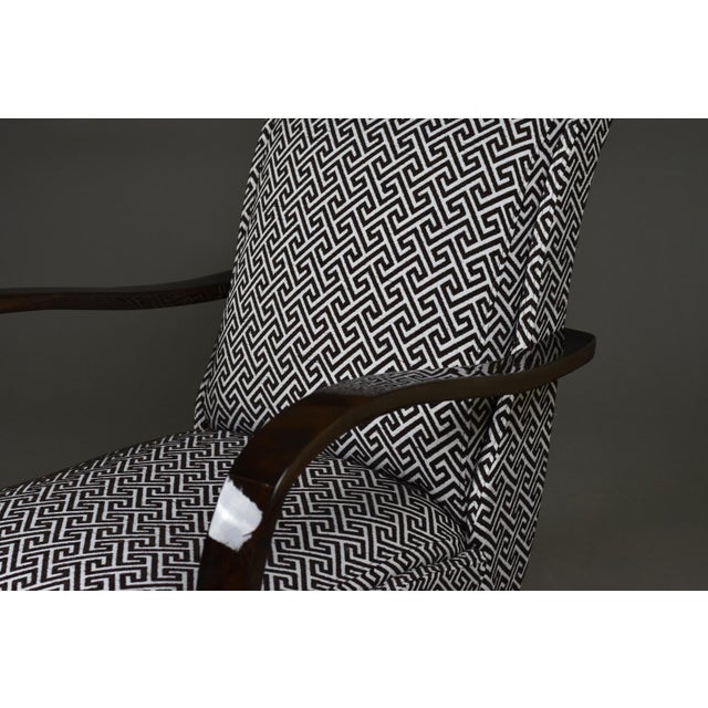 Polish Art Deco Armchair, 1930s-1940s For Sale - Image 11 of 13