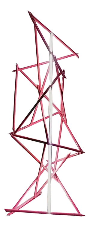 Mark Beattie, Pink Fracture, 2023