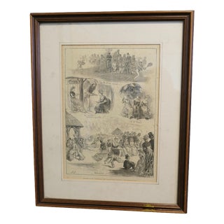 Humorous Sketches from Wimbledon, 1879 For Sale