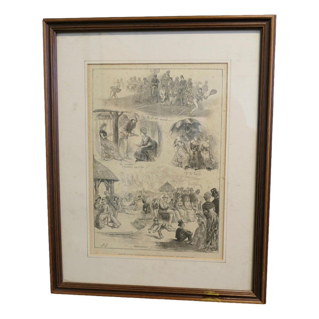 Humorous Sketches from Wimbledon, 1879 For Sale
