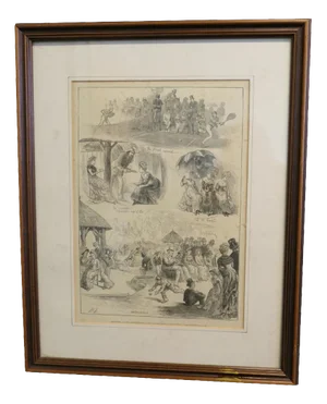 Humorous Sketches from Wimbledon, 1879