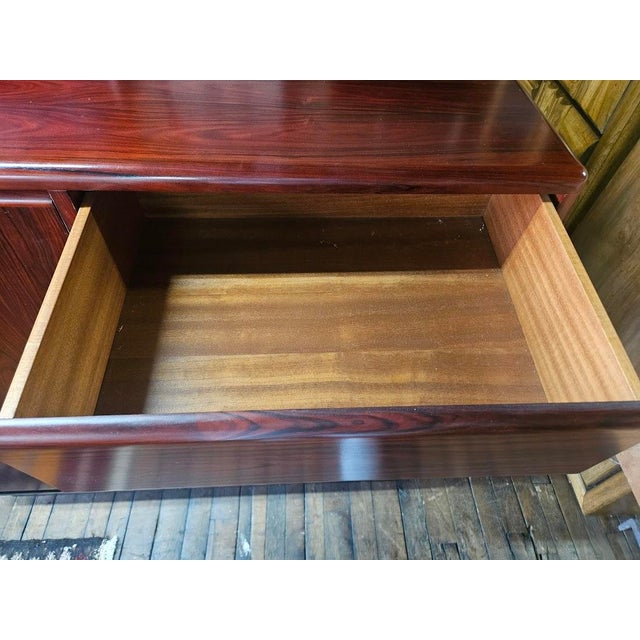 Vintage Mobican Danish Modern Style Rosewood Gentleman's Chest For Sale - Image 4 of 10