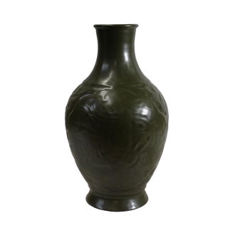 Vintage Used Green Vases Chairish