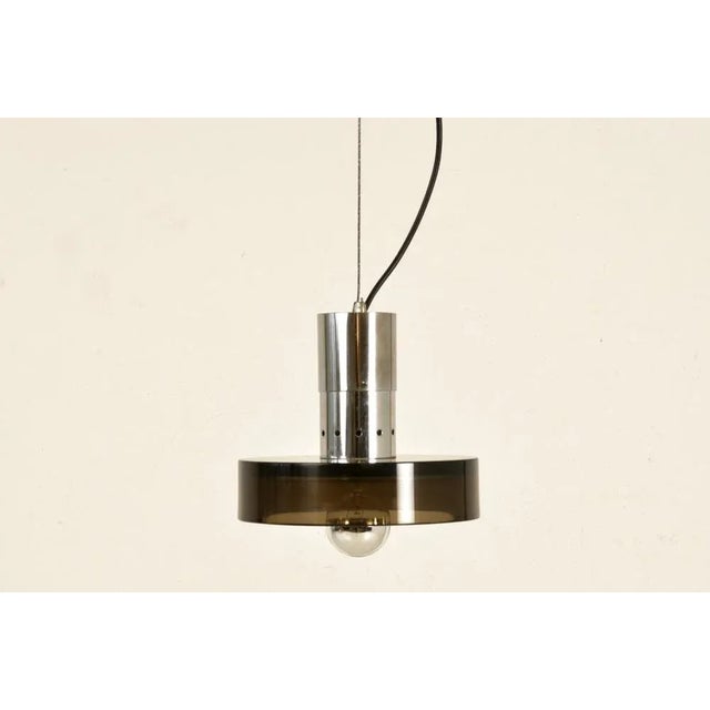 Flavio Poli Italian Pendant Light by Flavio Poli for Seguso, 1970s For Sale - Image 4 of 11
