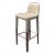 Pedrali Tan Leather Contemporary Bar Stool For Sale
