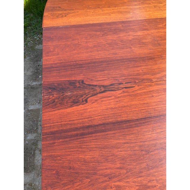 Scandinavian Baumann Round Oval Table in Rosewood, 1960s, Set of 3 For Sale - Image 17 of 18