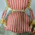 Antique French Striped Baroque Carved Giltwood Chairs and Sofa Set - Project For Sale In Raleigh - Image 6 of 12