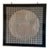 Kinetic Op Art Wall Object in Moiré Effect Metal, 1972 For Sale