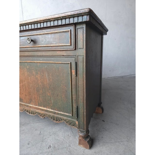 Antique Rustic European Wabi Sabi Cabinet For Sale In Las Vegas - Image 6 of 9