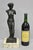 Vintage Mid Century Modern Bronze Brutalist Classical Nude Woman Sculpture Figure Signed "A RISI" to Base. Circa Mid 20th...