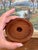 Brown Vintage Kalmar Teak Wood Candle Holder or Vessel Base, Made in Thailand. For Sale - Image 8 of 10