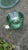 1930s Vint. French Glass Bug Trap, Pale Green W/Stopper For Sale - Image 5 of 10