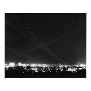 1967 Los Angeles Skyline Photograph by Don Ware