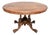 Antique Victorian Inlaid Burr Walnut Loo Table, 1860 For Sale