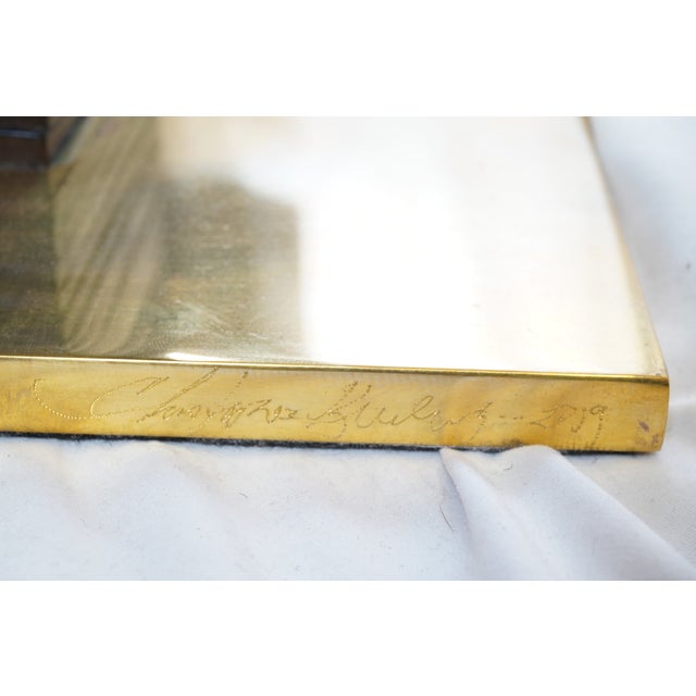 Christopher Kreiling Cantilever Infinity Side Table For Sale - Image 9 of 9