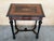 Wood Late 19th Century Sewing or Side Table Napoleon III Wood Marquetry France For Sale - Image 7 of 17