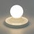 White Light Ball Ceiling Lights by Fratelli Castiglioni for Flos, 1960s, Set of 2 For Sale - Image 8 of 13