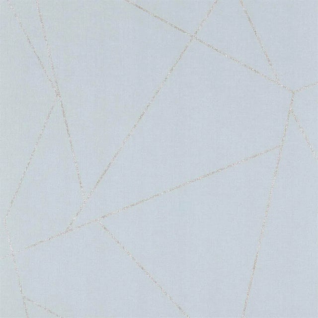 Harlequin Parapet Wallpaper in Graphite - a Sample For Sale