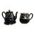 1930s Thomas Dean & Sons Coffee and Creamer Set- 2 Pieces For Sale