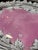 Transitional Set of Eight Pink Splash Luster Salad/Dessert Plates For Sale - Image 3 of 12