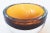 Vintage Signed Murano Thick Walled Sommerso Glass Bowl Amber, Brown, Clear, 1960's For Sale - Image 4 of 10