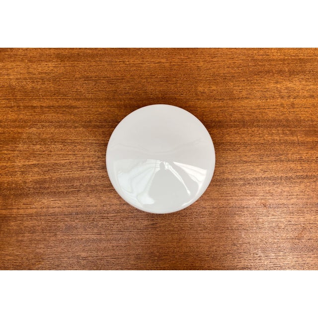 Mid-Century Modern German Minimalist Glass Ceiling Lamp from RZB, 1960s For Sale - Image 6 of 18