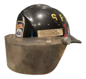 Vintage Cairns & Bros Firefighter Helmet