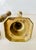 Metal Vintage Brass Candlesticks a Pair For Sale - Image 7 of 9