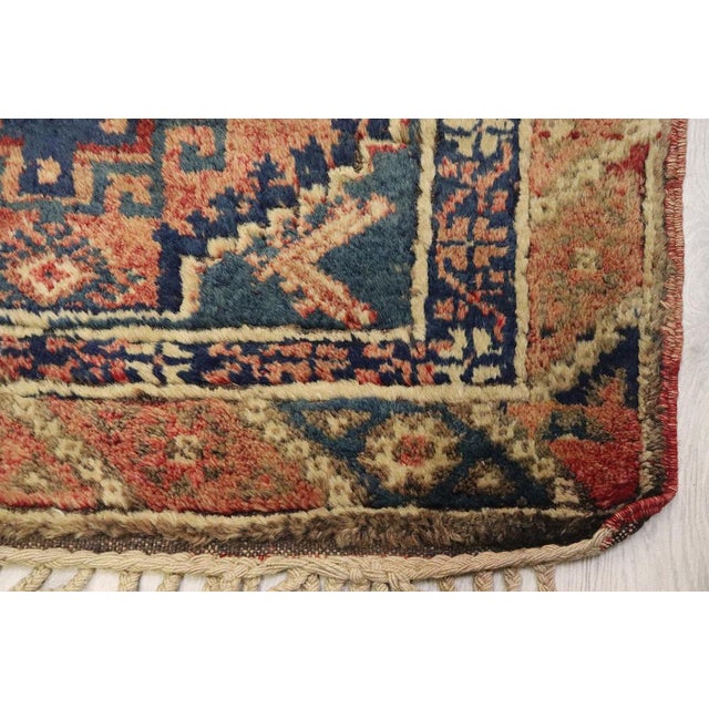 Vintage Turkish Hand Knotted Rug, 1950s For Sale - Image 10 of 16