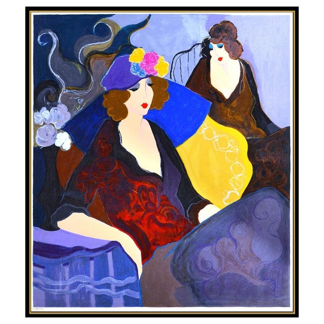 Message us to inquire about custom framing options! (Included for free with every purchase) The artwork here, "Adoration",...