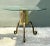 Vintage Sculptural Mixed Metal Table Pedestal For Sale - Image 4 of 10