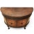 1930s Burr Walnut Louis XVI Revival Demilune Wood Cabinet For Sale - Image 4 of 7