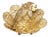Gilded Silver Catchall in Filigree Mesh For Sale
