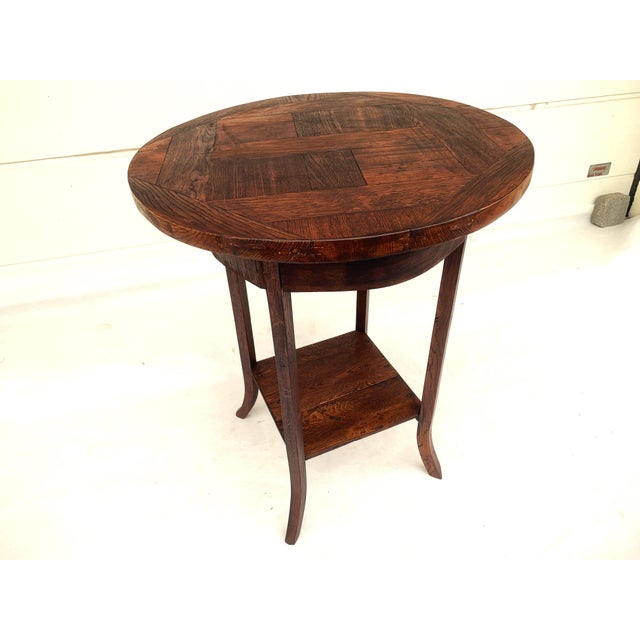 Art Deco Style Oak Table, 1940s For Sale - Image 16 of 16