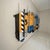 Large Postmodern Wall Unit in Metal and Lacquered Plywood, 1980s For Sale - Image 9 of 13