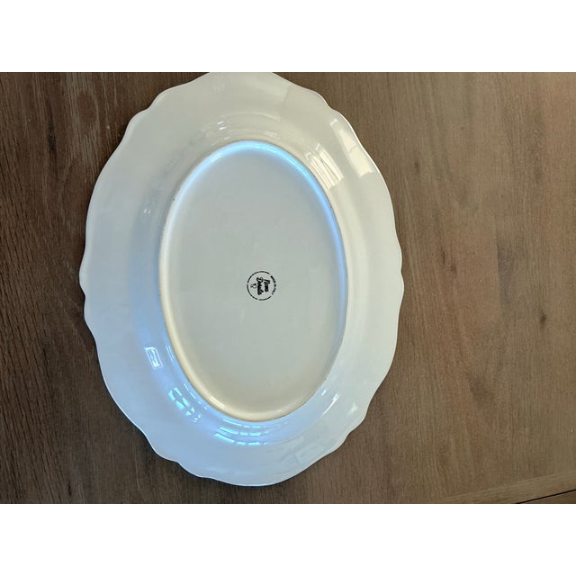 2020s Italian Winter Scene Platter For Sale - Image 5 of 8