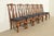 Henredon Georgian Carved Solid Oak Dining Chairs, Set of Six For Sale - Image 16 of 16
