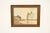A beautiful framed print of "View on the Seine: Harp of the Winds" By Homer Dodge Martin USA, Circa Mid-20th Century...