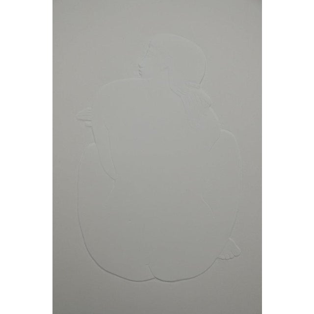 Antoniucci VOLTI (1871-1958) Nude from behind Embossed bronze On wove paper, 28 × 38 cm (approx. 11 x 15 inches) Excellent...