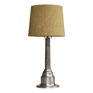 Art Nouveau Pewter No. 696 Table Lamp by Just Andersen, Denmark, 1930s For Sale