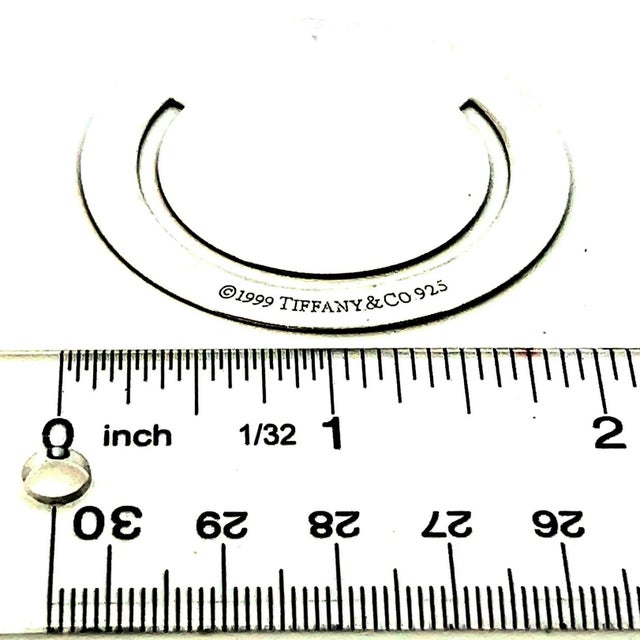 1990s Tiffany & Co. Sterling Silver "1837" Bookmark For Sale - Image 9 of 9