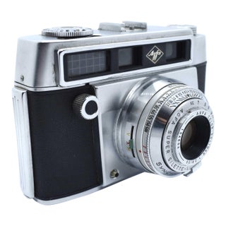 Vintage 1950s Agfa Super Silette-L Rangefinder Camera With Color-Solinar Lens Germany For Sale