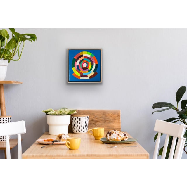 Color Wheel: My Wish for You Abstract Art by Poppy Dodge For Sale - Image 4 of 5