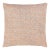 The House Of Scalamandré Heatherton Square Pillow In Peach For Sale